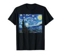 The Starry Night by Vincent Van Gogh, 1889, Famous Painting T-Shirt