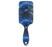 The Starry Sky A Shooting Star Passing by antistatic hair brush for blow drying Designed head massager for thin hair with Ergonomic handle cepillo para cabello rizado