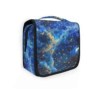 The Starry Sky A Shooting Star Passing by Travel Toiletry Bag for Women with Hanging Hook Essential case for toiletries Trip