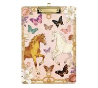 The Starry Sky and The Black Cat clipboard Hard Transparent for Football Softball Coaching Tabla para escribir con Clip Size 9 x 12