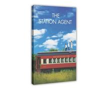 The Station Agent Canvas Poster Bedroom Decor Landscape Office Room Decor Gift 16x24inch(40x60cm)