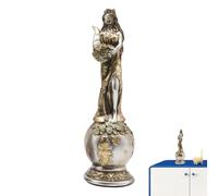 The Statue - of Good, Greek Roman decoration | Elegant Resin Sculpture for Wealth, Collectible symbol for Table Origin o d