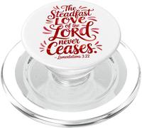 The Steadfast Love of the Lord Never Ceases PopSockets PopGrip for MagSafe