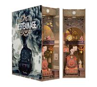 The Steam Age Book Nook 3D Wooden Puzzle With LED TONECHEER