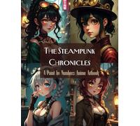 The Steampunk Chronicles: A Paint by Numbers Anime Artbook: Ein einzigartiges Malen-nach-Zahlen-Buch mit atemberaubenden Anime-Steampunk-Heldinnen, Zahnrädern und viktorianischen Details