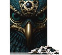 The Steampunk Eagle Puzzles 500 Pieces Wooden Puzzles Wood Puzzle for Adults for Adults 500pcs (52x38cm)