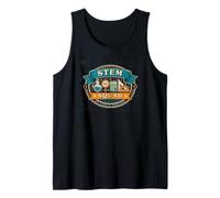 The Stem Squad Science Technology Engineering Math Crew Tank Top