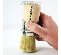 The Stencil Studio - Extra Large Stencil Brush - Number 22 - Size 36mm - Flat Ended Brush perfect for stencilling