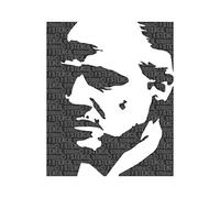 The Stencil Studio Famous Faces Range - The Godfather Reusable Stencil - Size Small (A4) (10141S)