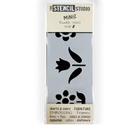 The Stencil Studio - Flower Stencil MiNiS - Little Flowers Stencil - Reusable Stencil (10535)