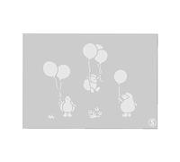 The Stencil Studio Hedgehogs & Balloons Reusable Stencil - Size Small (A4) (10435S)