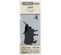 The Stencil Studio - Highland Cow Stencil - Reusable Stencil Ideal for Home décor, Furniture Upcycling, Cake Decorating, Cardmaking and Scrapbooking. (10685)