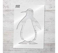 The Stencil Studio Ltd - Penguin Stencil - Reusable Stencil - Size Extra Small (A5) (10189XS)