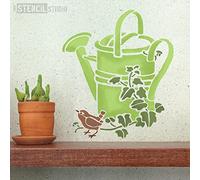 The Stencil Studio Watering Can Reusable Stencil - Size Small (A4) (10246S)