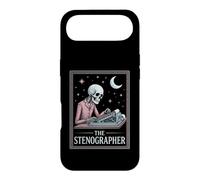 The Stenographer Tarot Card Court Reporter Skeleton Case for iPhone Air