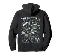 The Stick I Can Still Play With Golf Adult Humor Pullover Hoodie