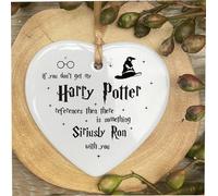 the sticker studio ltd If You Don't Get My H Potter Quote Ceramic Heart Shape Plaque Gift Sign cr67