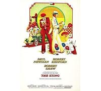The Sting Redford & Newman Classic Movie Poster Various Sizes (A2 Size 42 x 61 cms)