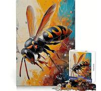 The Stinging Wasp Jigsaw Puzzles for Teenagers 1000 Piece Raise Memory Leisure Time Clean Edge Lovely Present (38x52cm)