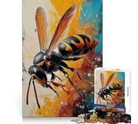 The Stinging Wasp Puzzles for Teenagers 1000 Pieces Think Smart Toy Soothing Play Smooth Cut Amazing Present (38x26cm)