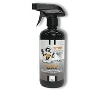 The Stink Solution Cat Odor Eliminator For Litter Box, Home Furniture, Carpet, & More | Completely Remove Urine, Feces, Vomit, & Other Cat Odor Quickly | Cat Products - 1 16 oz Bottle (Citrus Orange)
