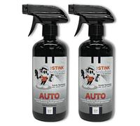 The Stink Solution Coconut Mango Auto Odor Eliminator: Quickly Banish Car Odors - Smoke, Pet, Food, Body Odor, Vomit, & More! 100% Safe Formula for Trucks, Cars, Car Seats, & More! - 2 16 oz Bottles