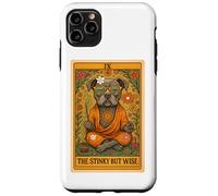 The Stinky But Wise Pitbull Tarot Card Funny Pit Bull Mom Case for iPhone 11 Pro Max