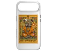 The Stinky But Wise Pitbull Tarot Card Funny Pit Bull Mom Case for iPhone Air