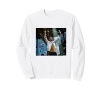 The Stone Roses Live Singer Ian Brown By Andy Willsher Sweatshirt
