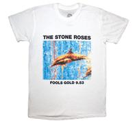 The Stone Roses Men's Fools Gold T-Shirt in White | Size: Medium The Stone Roses White M