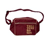 The Stone Roses Men's Stencil Logo Shoulder Bag in Maroon The Stone Roses Maroon