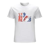 The_Stone_Roses_Waterfall_Short_Sleeve_Tee T Shirt for Men T-Shirt White L