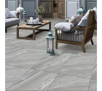 The Stonemart Crossover Grey 600x900x20mm Outdoor Porcelain Paving - Full Set of 40 Slabs for Patios, Walkways & Outdoor Spaces