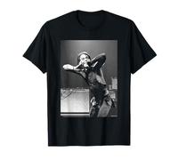 The Stooges Singer Iggy Pop Live by Virginia Turbett T-Shirt