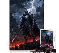 The Storm-Tempered Knight Jigsaw Puzzles for Teenagers 1000 Pieces Raise Memory Slow Enjoy Clean Edge (38x52cm)