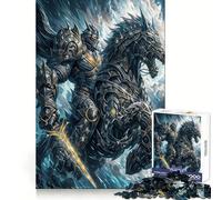 The Storm Warrior Jigsaw Puzzle for Teenagers 1000 Pieces Enhance Recall Quiet Fun Exact Edge Artistic Gift (38x52cm)