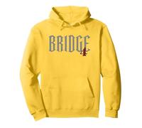 The Stormlight Archive Bridge 4 Title Pullover Hoodie, Adult Unisex, Lemon Yellow, Medium