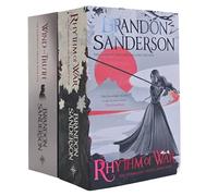 The Stormlight Archive Series Book 4 & 5 by Brandon Sanderson 2 Books Collection Set (Wind And Truth & Rhythm of War)