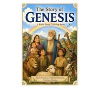 The Story of Genesis: A Bible Story Coloring Book