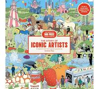 The Story of Iconic Artists: a 500 piece art history jigsaw puzzle by Andrew Rae