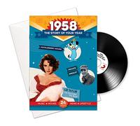 The Story of your Year - 1958. Booklet, Compliation of Hit Music and Greeting Card in one. RetroCo Ltd. [Audio CD]