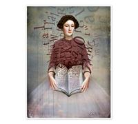 The Storybook Poster by Catrin Welz-Stein 13 x 18 cm Wall art Wall decor