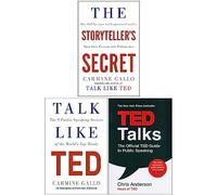 The Storyteller's Secret, Talk Like TED, TED Talks 3 Books Collection Set