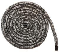 The Stove Wizard Black Stove Rope 10mm X 10M Long With Seal End Tape Adhesive Not Included