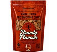 The Stove Wizard Brandy Smoking Wood Chips 850g