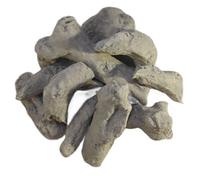 The Stove Wizard Driftwood Ceramic Log Set 10 Small Grey Fire Logs For Gas, Electric, Lpg & Bioethanol Fires (Indoor/outdoor)