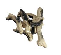 The Stove Wizard Driftwood Ceramic Log Set 9 Sand-Coloured Logs For Gas, Electric, Lpg & Bioethanol Fires