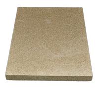 The Stove Wizard Firebrick Fire Board Heat Proof Brick Vermiculite Fireboard 240 X 303 X 25mm