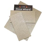 The Stove Wizard Firebrick Fire Board Heat Proof Brick Vermiculite Fireboard 400 X 200 X 25MM