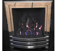 The Stove Wizard Gas Fire Replacement Coals 30 Ceramic Large Cast Coals for Gas, LPG, Bio Ethanol and Electric Fires 70mm x 50mm x 40mm, Black